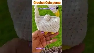 Crochet coin purse ❤👌🏻#crochetduck #crochetpatterns #crochet #duck #shorts #youtubeshorts