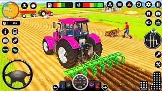 Modern Tractor Farming Driving Simulator 3D - New Tractor Games - Android  Gameplay