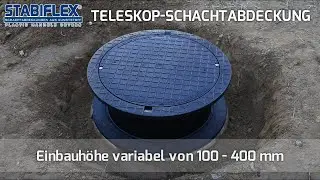 STABIFLEX Teleskop-Schachtabdeckung | kurz
