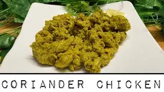 Coriander Chicken || Green Chicken || Elara kitchen