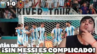 AMISTOSO| ARGENTINA 1-0 VENEZUELA| SIN MESSI EL PANORAMA ES MUY COMPLICADO| ¿SE DEFINE LA LISTA?
