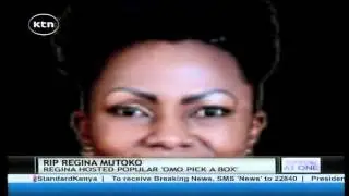 REGINA MUTOKO: Former Omo-Pick-a-Box Show host, Regina Mutoko is dead