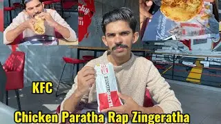 KFC Chicken Paratha Wrap | Paratha Roll | Faheem Khan 🥰🥰
