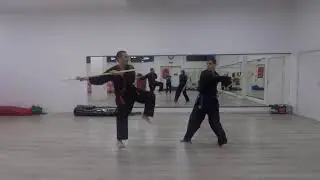 Bo Staff Routines Slow Motion [Freestyle Martial Arts Bulgaria]