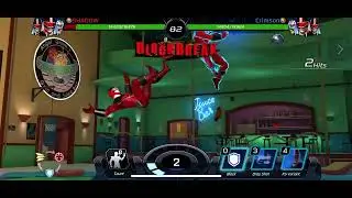 Using Eric Myers (TimeForce/Quantum Ranger) for the first time. #powerrangerslegacywars 