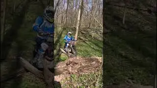 ГО ЧЕРЕЗ БРЕВНО НА Z3. #trenirovka #enduro #belgorod #BSE #bsez3