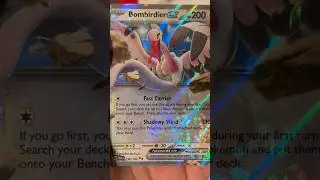 Nice Bombirdier ex Pull! #pokemon #shorts