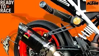 Rok Bagoros Adjustable Sub Cage Install Review KTM 390 125 200 250 Duke @RokBagorosStuntrider