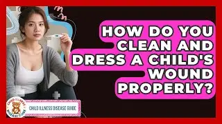 How Do You Clean And Dress A Child's Wound Properly? - Child Illness Disease Guide