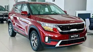 First Look ! 2023 Kia Seltos GT-Line - 1.6T AWD | Red Color