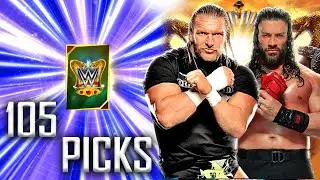 105 ЭКСКЛЮЗИВНЫХ ВЫБОРОВ НА ДРАФТЕ SUMMERSLAM BCE!! 630 000 ПЫЛИ!! - WWE SUPERCARD СЕЗОН 8