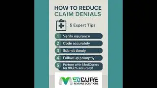 📋 HOW TO REDUCE CLAIM DENIALS: 5 Expert Tips!