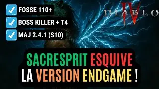 The Full Power Dodge Sacresprit Build for Endgame in Season 10 in Diablo 4!