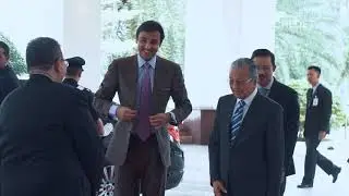 Working Visit by Emir of Qatar to Malaysia