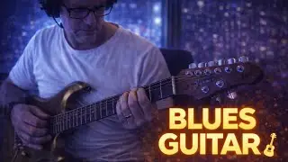 Sad Blues Guitar Improvisation with backing track