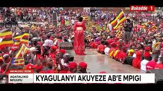 Agataliiko Kyagulanyi akuyeze ab’e Mpigi n’akawangamula. Ssi baakuwagira muntu mulala mu Busiro East