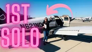 First SOLO Flight!