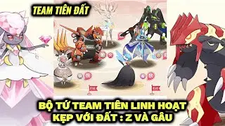 Pocket Incoming : Bộ Khung Team Ti&ecirc;n kết hợp bộ đ&ocirc;i Đất : Zygarde v&agrave; Primal Groundon | Team Ti&ecirc;n Đất