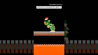 Bowser Felt Sweet for baby Mario 🥹