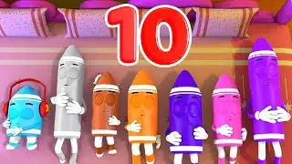 Ten In The Bed Nursery Rhyme And Kids Song by Baby Rainbow