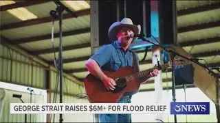 George Strait raises $6M+ for flood relief