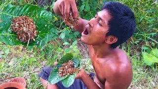 Wild people​​​ Food For  Lunch