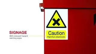 Armorgard the FlamBank range for chemical storage #flambank #armorgard #sitesafety