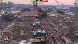 WoT Blitz - BC Bourrasque vs 2 TDs