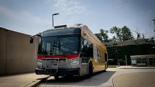 WMATA 2018 New Flyer XN40 3158 on Route 7A