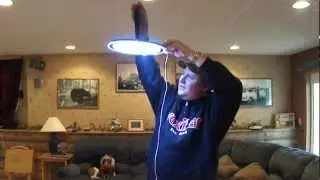 LED Super Bright Camping UFO Ice Fishing Light 12V