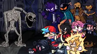 FNF Aurora But Different Characters Sing It 🎶 (Everyone Sings Aurora)