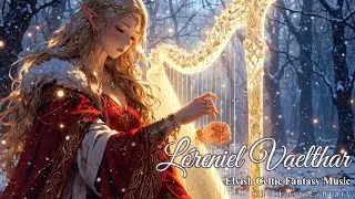 Lóreniel Vaelthar – Song of the Winter Harp | Elven Celtic Fantasy Music for Reading & Relaxation