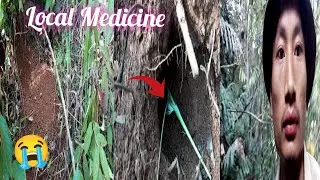 Searching for local Medicine trapping wild rats at jungle #nagaland#kiphiredistrict 