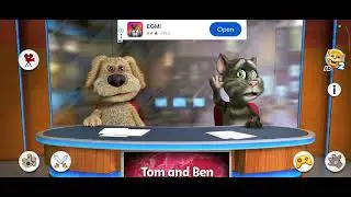 My Talking Tom Cat 2 News Reporter 🥵🥵 #shortslive #livestream #gaming 