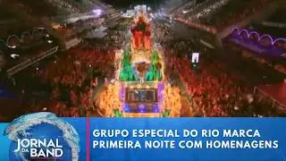 Veja os principais momentos das escolas de samba no RJ | Jornal da Band