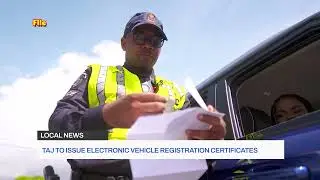 TAJ move to modernize motor vehicle registration process.  | CBX Business News