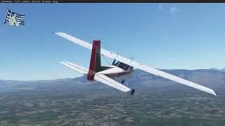 &Lambda;&alpha;&mu;ί&alpha;  ~  K&alpha;&rho;&pi;&epsilon;&nu;&eta;&sigma;&iota; &Alpha;&epsilon;&rho;&omicron;&pi;&omicron;&rho;&iota;&kappa;ώ&sigmaf; &mu;&epsilon; Cesna 152   Low altitude flight from Lamia to Karpennisi