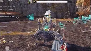 AC Mobile Ghostface General BossFight!⚔️ #assassinscreedmobile #assassinscreed #fyp #edit #shorts