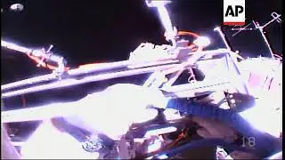 Russian Cosmonauts Conduct Spacewalk at ISS