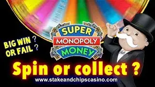 🚨 WIN OR FAIL ?? SUPER MONOPOLY MONEY SLOT BONUS WHEEL 🚨