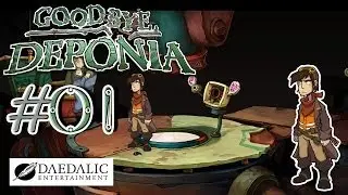 Let's Play Goodbye Deponia - #01 - Tutorial, Schmutorial... [Deutsch][HD][100%]