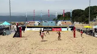 TIGON TEAM-Derin & Defne Pro Beach Tour Ören-Balikesir ilk maç 16.05.2025