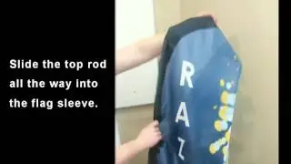 How To Install A Razor Flag - Banners.com