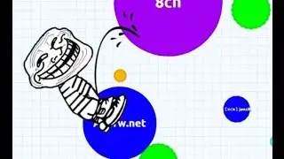 New Agario Troll Face Funny Gameplay