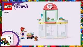 LEGO instructions - LEGO Friends - 41695 - Pet Clinic