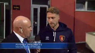 Potenza - Pescara 1-3: Salvatore Caturano