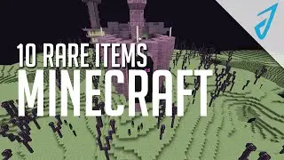 10 RAREST ITEMS IN MINECRAFT! (MC TOP TEN) | iJevin