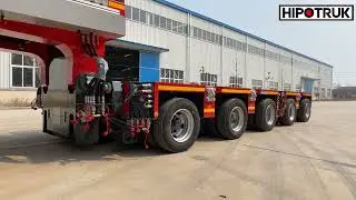 Hydraulic Modular Trailer Steering and Lifting System by China Hipotruk
