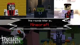 Forsaken killer intros but in Minecraft part 2 | Roblox Forsaken 