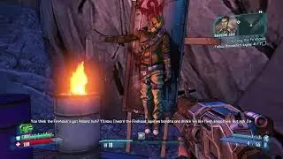 Borderlands 2: 12 - Hunting the Firehawk: Use Roland's safe ~ Follow Bloodshot signs